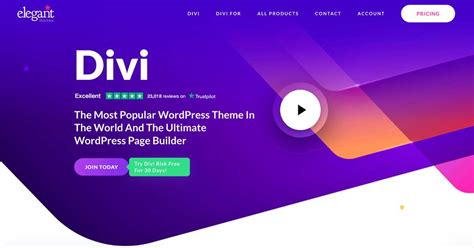 How to Install the Divi Theme .